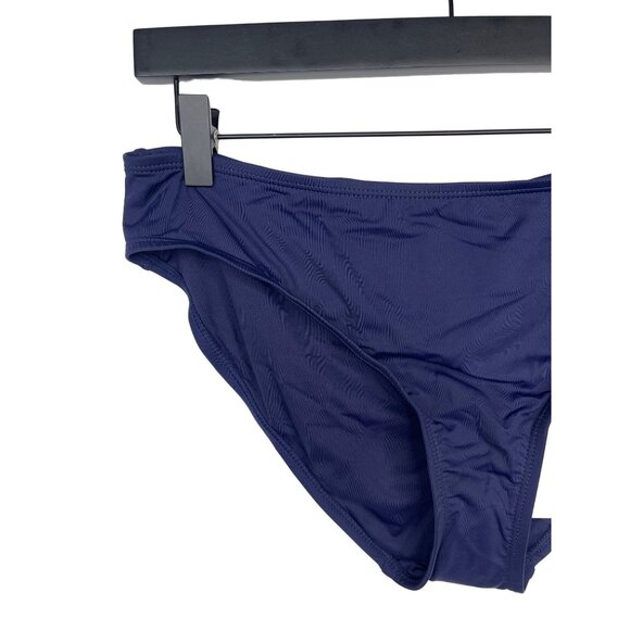 Andie Swim Bikini Bottom XL Navy Blue Solid Women’s Swimwear NWT - Picture 6 of 7